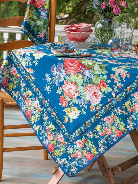 Rhapsody Paisley Tablecloth | What's New?, Linens & Kitchen :Beautiful Designs by April Cornell ...