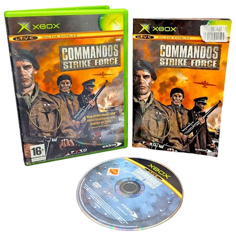 Gra Commandos Strike Force Xbox Original Microsoft Xbox Classic Stan