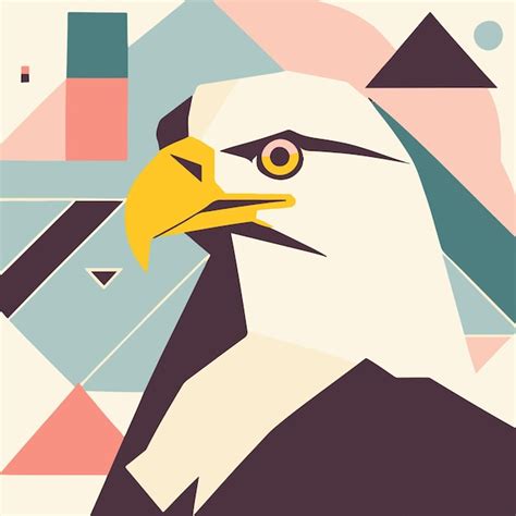 Premium Vector Geometric Animal Vector