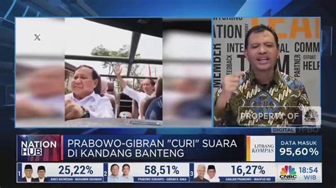 Prabowo Gibran Curi Suara Di Kandang Banteng Cnbc Indonesia Youtube