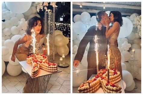 Roc O Munoz Morales Festeggia Anni Il Bacio Appassionato Con Raoul