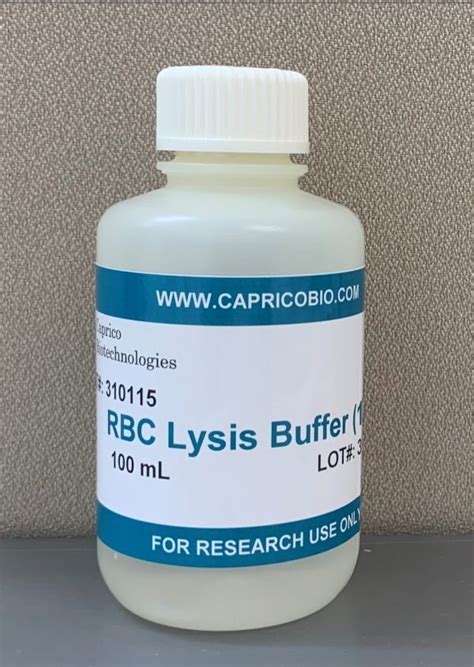 RBC Lysis Buffer 10x Caprico Biotechnologies