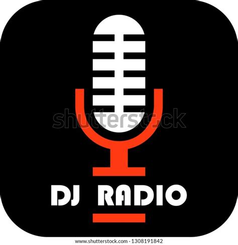 Dj Radio Logo Vector Icon Template Stock Vector (Royalty Free ...