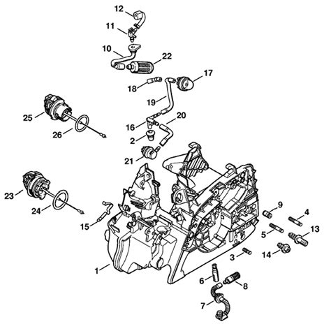 Stihl Ms 211 Chainsaw Ms211c Bez Parts Diagram Engine Housing Ergostart