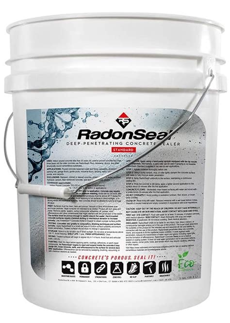 RadonSeal Standard Deep Penetrating Concrete Sealer 5 Gal