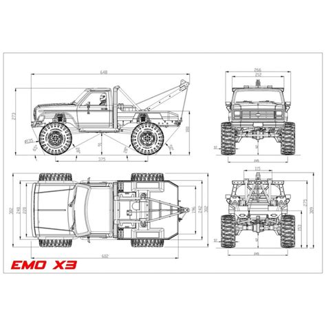 Cross Rc Emo X Crawling Kit Rtr Metallic Red