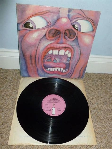 King Crimson In The Court Of Crimson Lp Uk 1969 1st Press Island Ilps