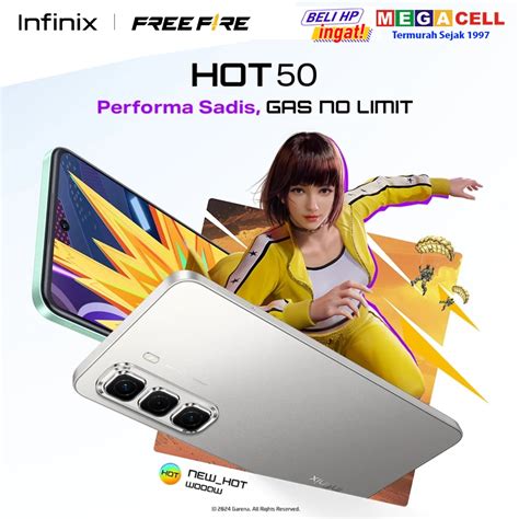 Jual Infinix Hot 50 6 256GB Garansi Resmi Memory Besar Shopee Indonesia
