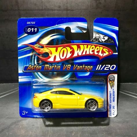 Jual Hot Wheels Aston Martin V Vantage First Edition Short Card