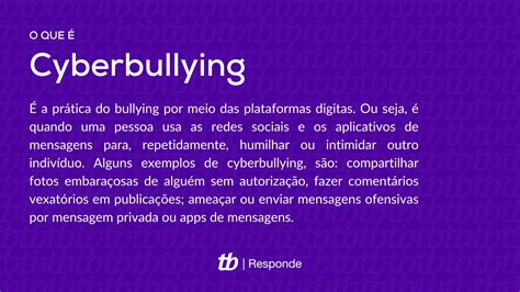 O Que é Cyberbullying Tecnoblog