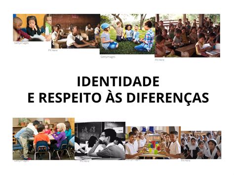 Plano De Aula 1o Ano Identidade E Respeito às Diferenças