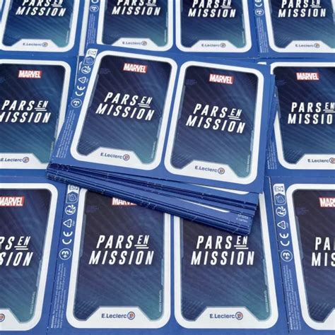 LOT 80 CARTES Marvel Leclerc 2022 Pars En Mission EUR 12 90 PicClick FR