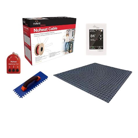 Nuheat Nvent Radiant Floor Heating Kit Includes Membrane Global Trade And Distribution Inc