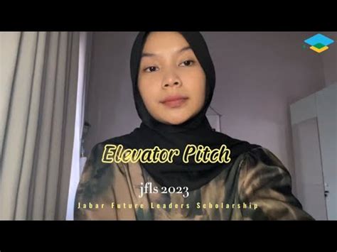 Elevator Pitch Jfls Salsa Maisa Al Faiza Youtube