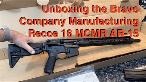 Unboxing A New Bravo Company Manufacturing Bcm Recce Mcmr Ar