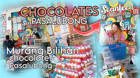 DINADAYO BILIHAN NG MGA MURANG CHOCOLATES AT PASALUBONG SA SAN RAFAEL