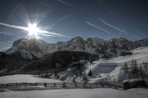 Snow Covered Mountain during Sunrise · Free Stock Photo