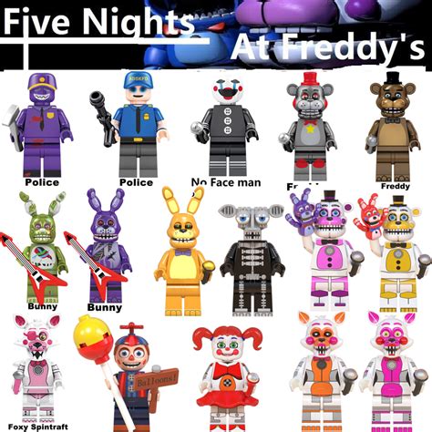 16PCS Fit Lego Five Nights At Freddy's Minifigures Kids Gifts Toys on OnBuy