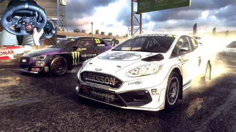 Dirt Rally 20 Gameplay Ford Fiesta Rallycross Mk8 2019 Steering