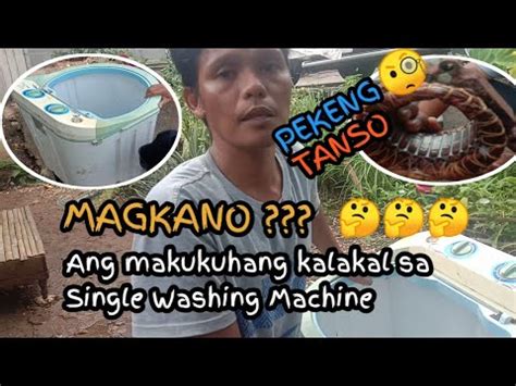 MAGKANO Pekeng Tanso Ang Makukuhang Kalakal Sa Single Washing Machine