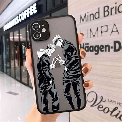 Jujutsu Kaisen Anime Cartoon Phone Case For Iphone Etsy Phone