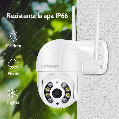 Camera De Supraveghere WIFI Loosafe 50HS Pro Plus 5MP Exterior