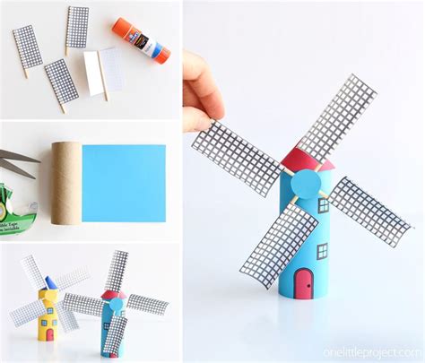 Paper roll windmill tutorial – Artofit