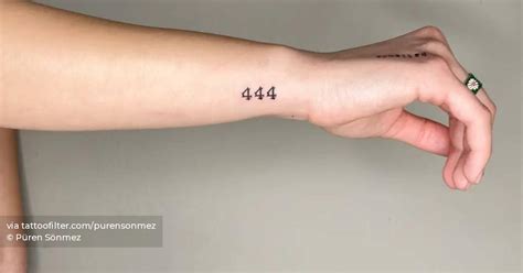 Lettering Tattoo Located On The Wrist