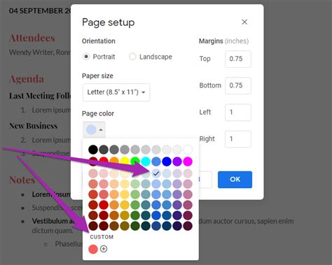 Come Cambiare Il Colore Di Sfondo In Google Docs Moyens I O