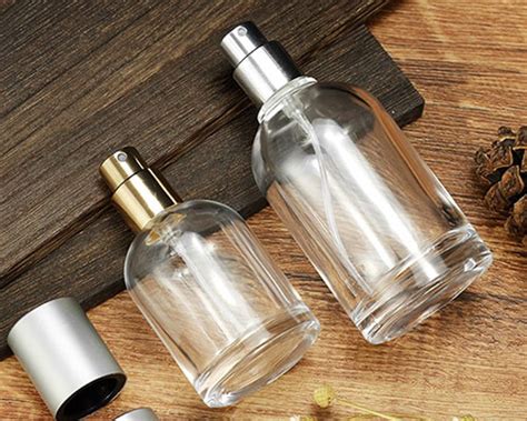 Luxury Empty Clear Glass Perfume Bottles Ml Ml Ml