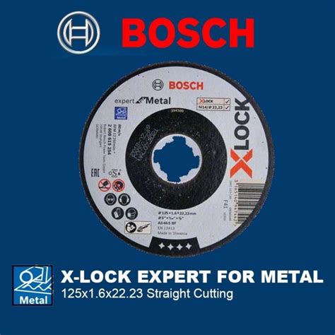 Hot Eeae Bosch X Lock Cutting Disc For Metal Lazada Ph