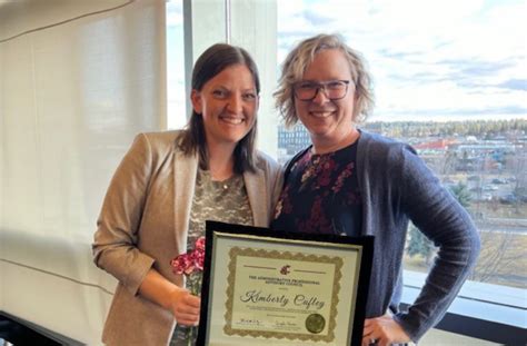 College Of Medicines Kimberly Cufley Presented Ap Contribution Award