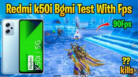 Redmi K50i In 2024 Bgmi Test With Fps Meter Redmi K50i Bgmi Test