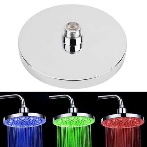 Zjchao Pommeau De Douche Led Clair Avec Variations De Couleur