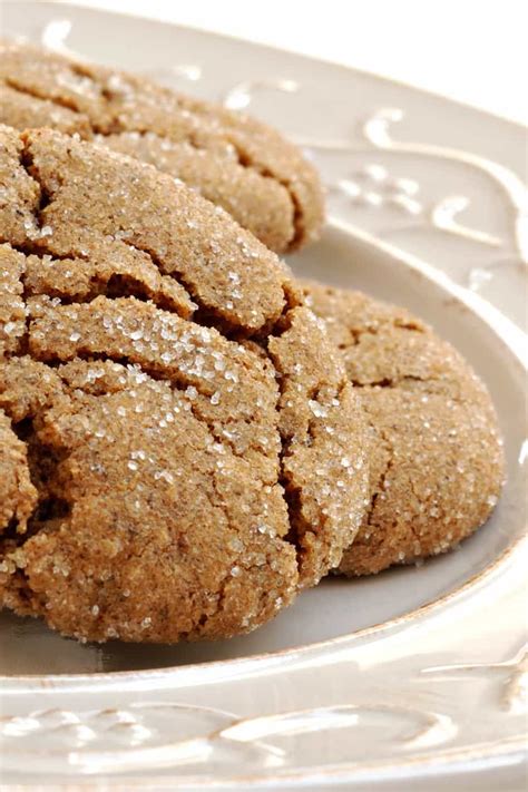 Giant And Soft Ginger Spice Cookies Recipe Ginger Cookie Recipes