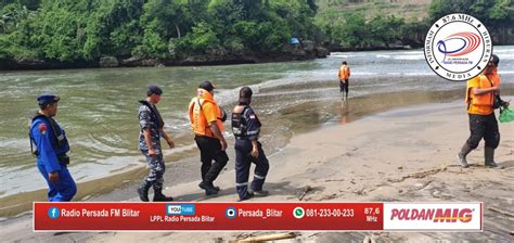 Bpbd Kabupaten Blitar Terus Lakukan Upaya Pencarian Terhadap Pemuda