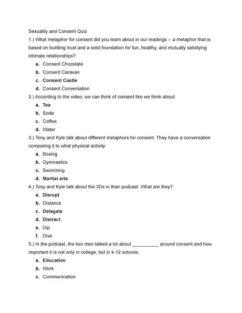 Wgs 225 Sexuality And Consent Quiz Sexuality And Consent Quiz 1