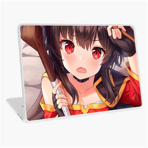 Megumin Butt Thicc Ass Thighs Konosuba Sexy Lewd Hentai Ecchi Anime Girl Laptop Skin By