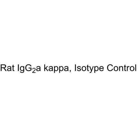 Rat Igg2a Kappa Isotype Control Monoclonal Antibody Medchemexpress