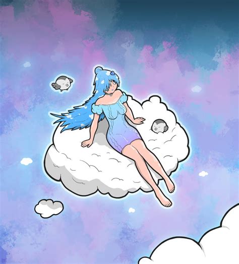 Cloud Girl By Moretoxx On Deviantart
