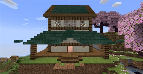 I Just made my first Japanese style house what do you think about it? : r/Minecraftbuilds