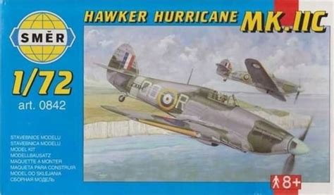 Smer 0842 Samolot Hawker Hurricane MK IIC 1 72 Model Do Sklejania