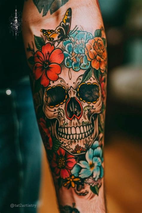 Pin By Haley Gray On Boredpanda In 2024 Feminine Skull Tattoos Skull