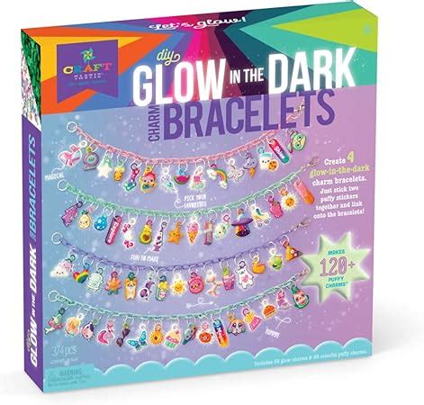 Amazon Craft Tastic Diy Glow In The Dark Charm Bracelets Design