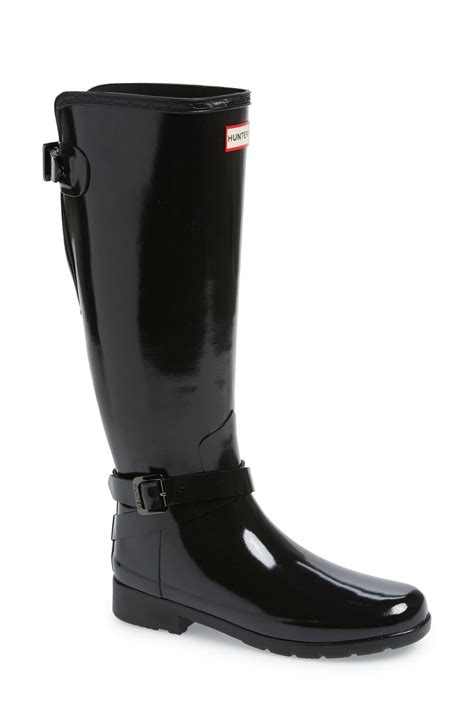 Hunter Refined Knee High Rain Boot Is Now Off Free Shipping On