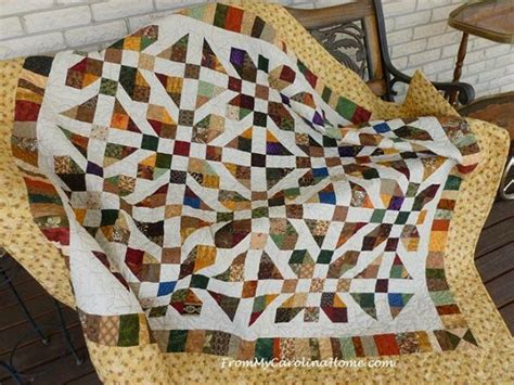 Scraps Come Together In A Cozy Quilt Quilting Digest