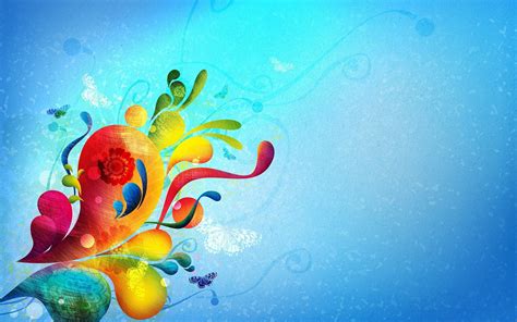 Yellow and orange floral vector HD wallpaper | Wallpaper Flare