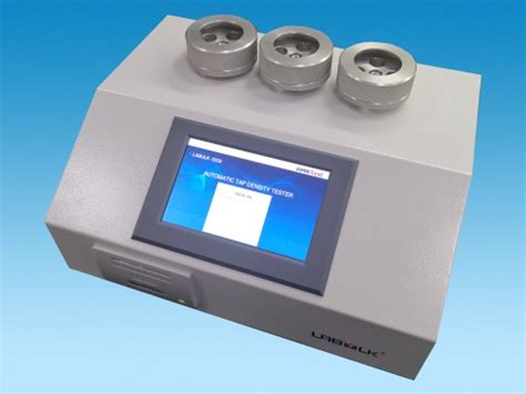 Batterys Tapped Density And Tapped Density Tester Air Jet