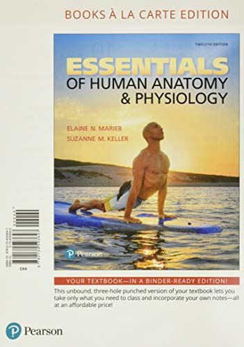 Essentials Of Human Anatomy And Physiology Marieb Elaine Keller