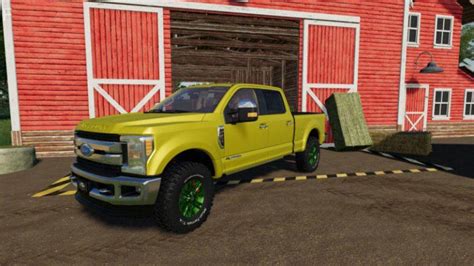 FS19 2017 FORD F 250 SUPERDUTY V1 0 Farming Simulator 19 17 22 Mods